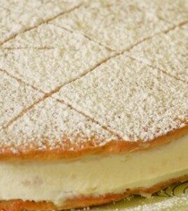 Torta di ricotta e pere