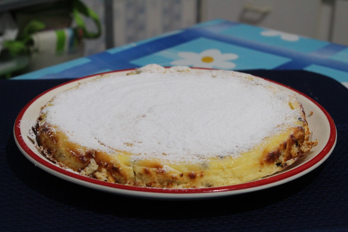 Torta di ricotta : ricetta veloce