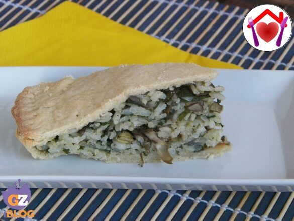 Torta di riso ai carciofi