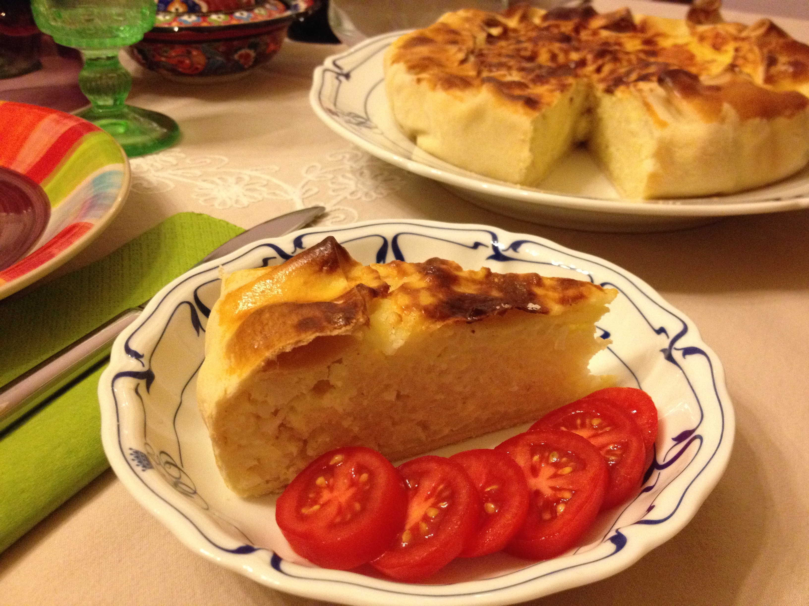 Torta di riso alla genovese