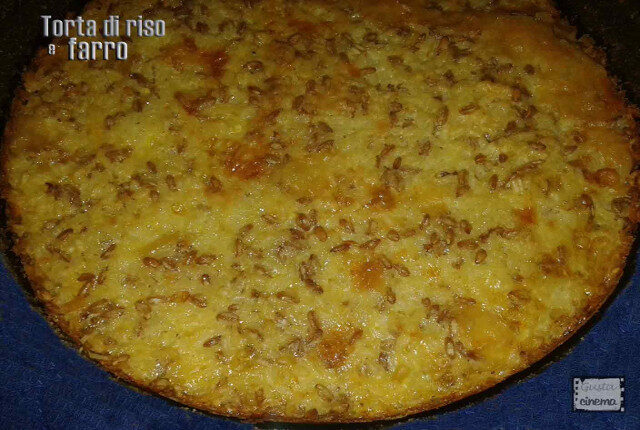 Torta di riso e farro