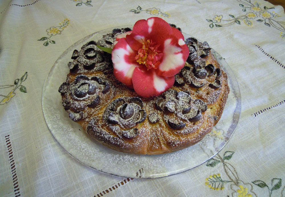Torta di rose alla nutella
