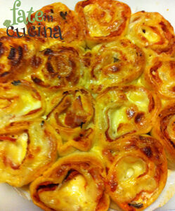 Torta di rose salata
