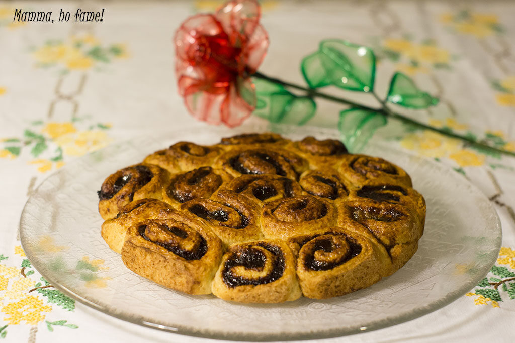 Torta di rose senza burro