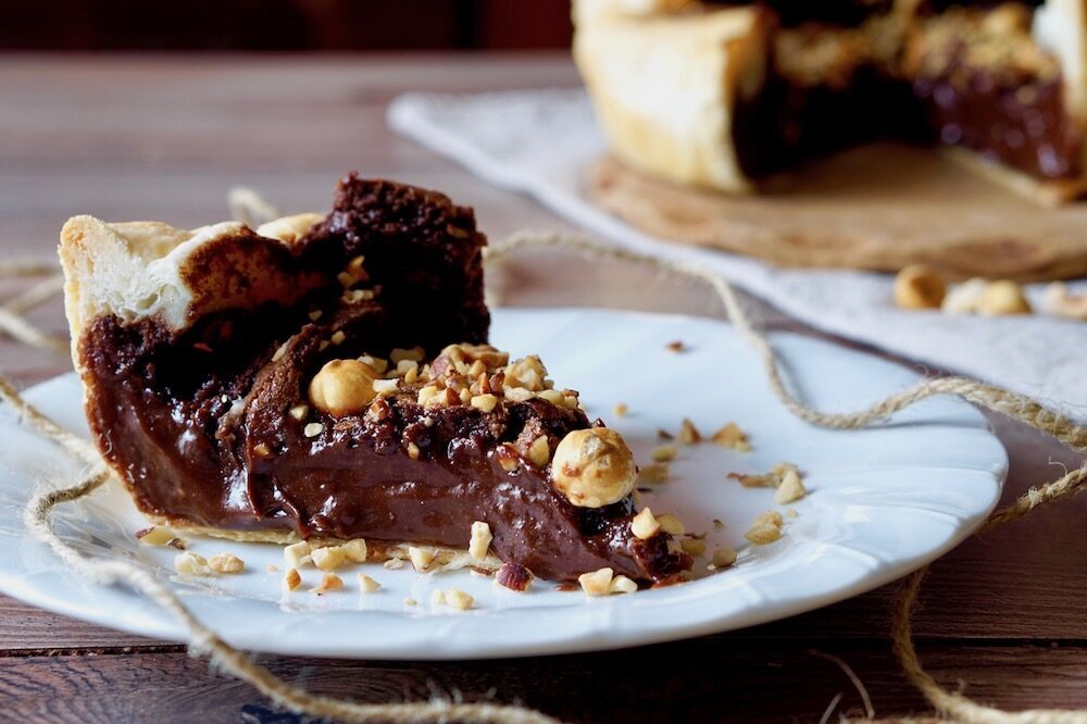 Torta di sfoglia alla nutella