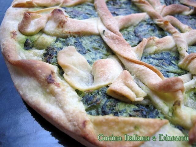 Torta di spinaci ricetta vegetariana