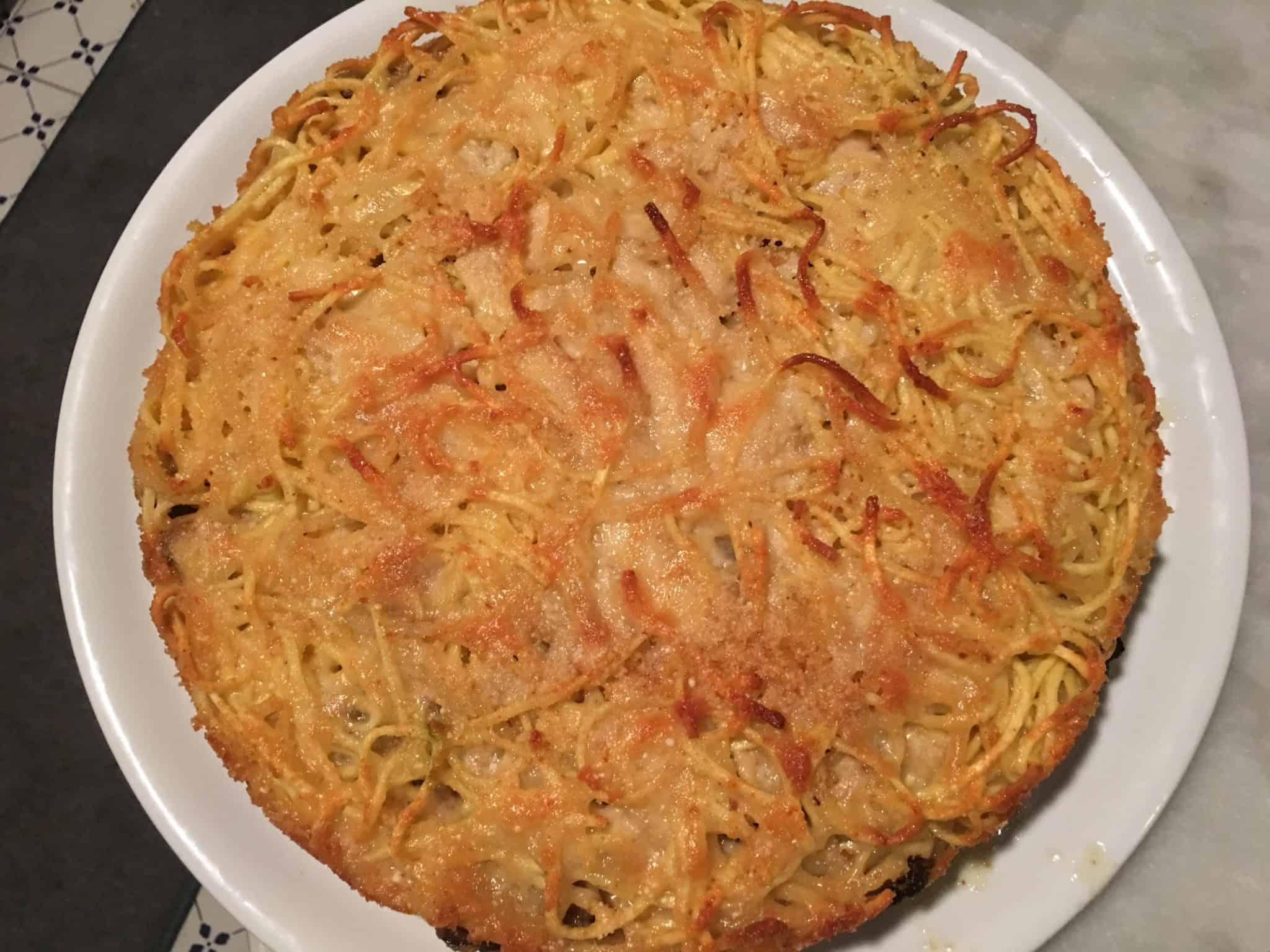 Torta di tagliolini dobuble-face