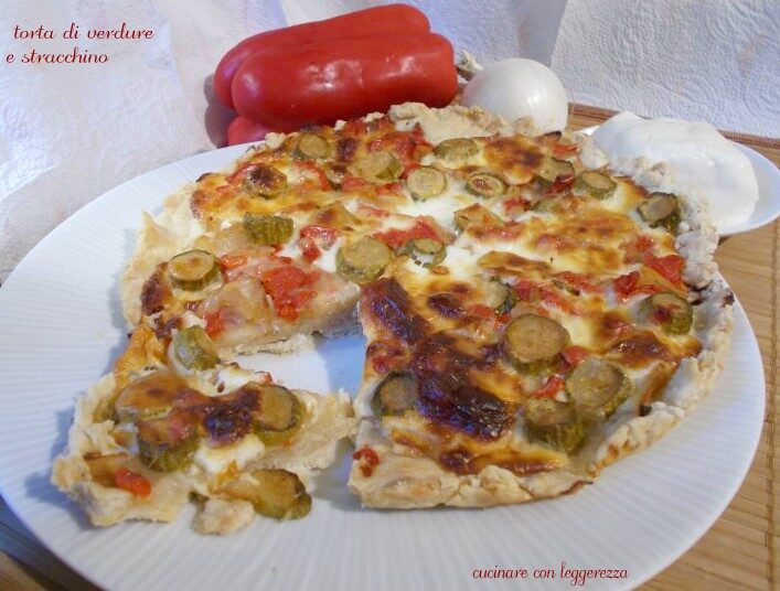 Torta di verdure e stracchino