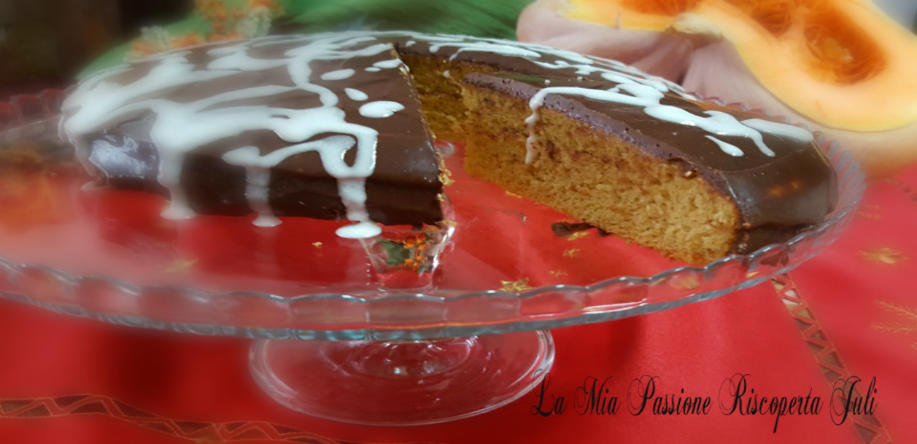 Torta di zucca al cioccolato bimby