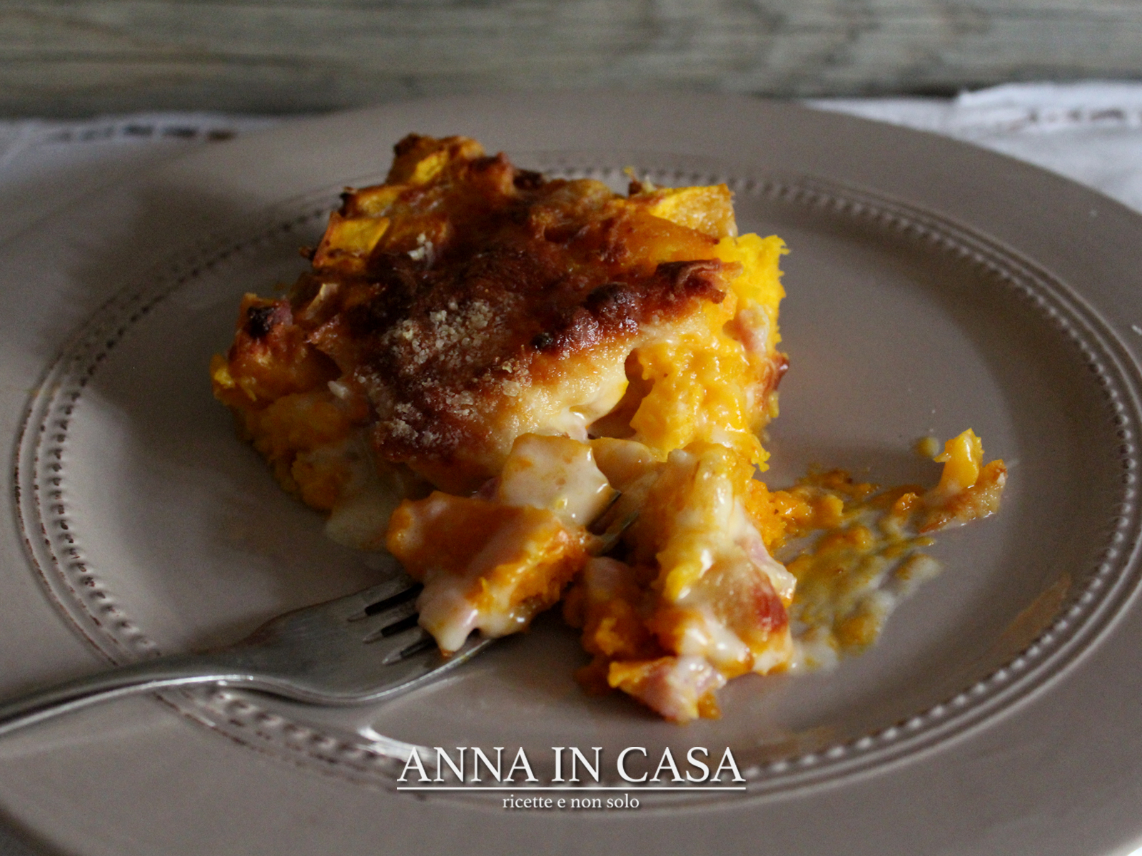 Torta di zucca al grana