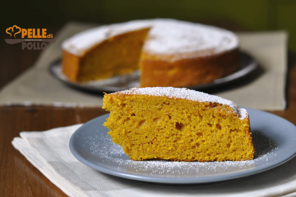 Torta di zucca e amaretti