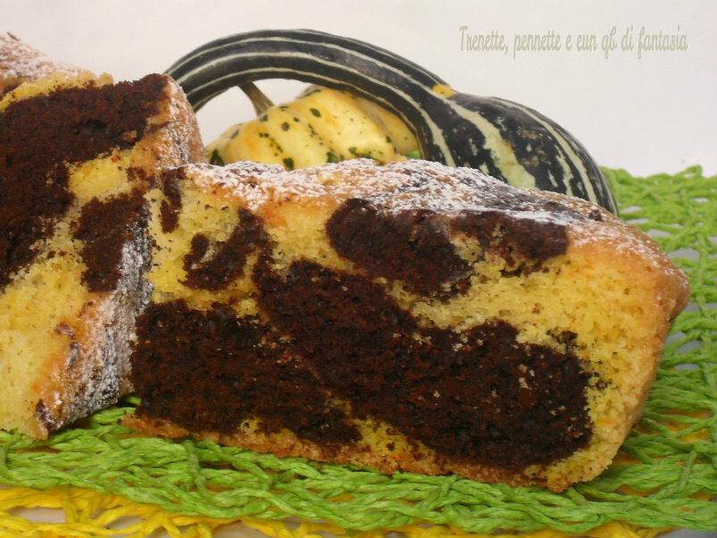 Torta di zucca e cacao