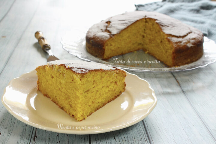 Torta di zucca e ricotta
