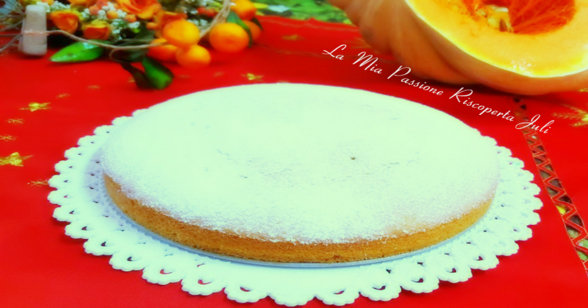 Torta di zucca soffice
