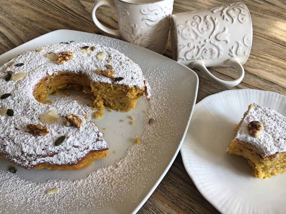 Torta di zucca veloce