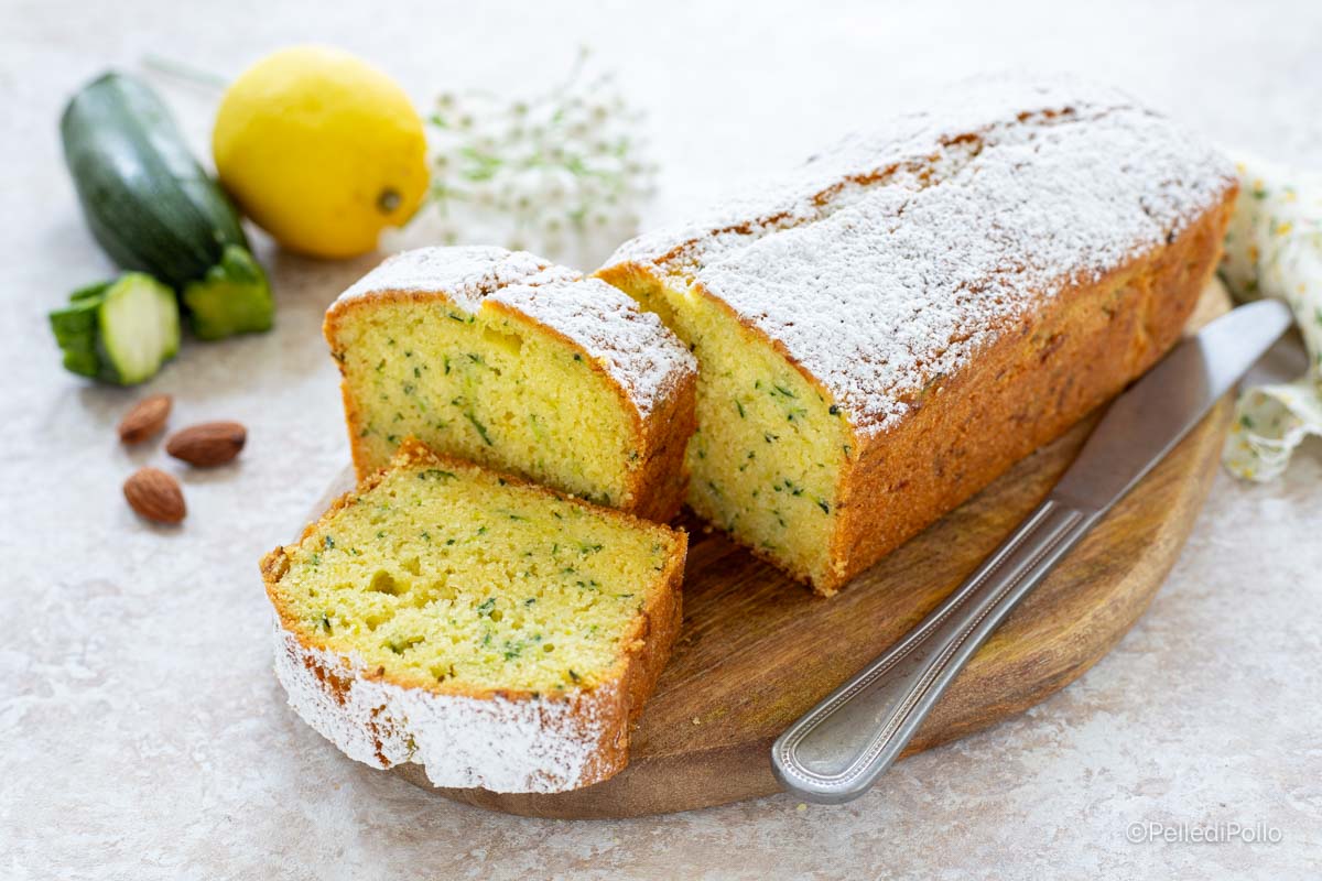 Torta di zucchine dolce