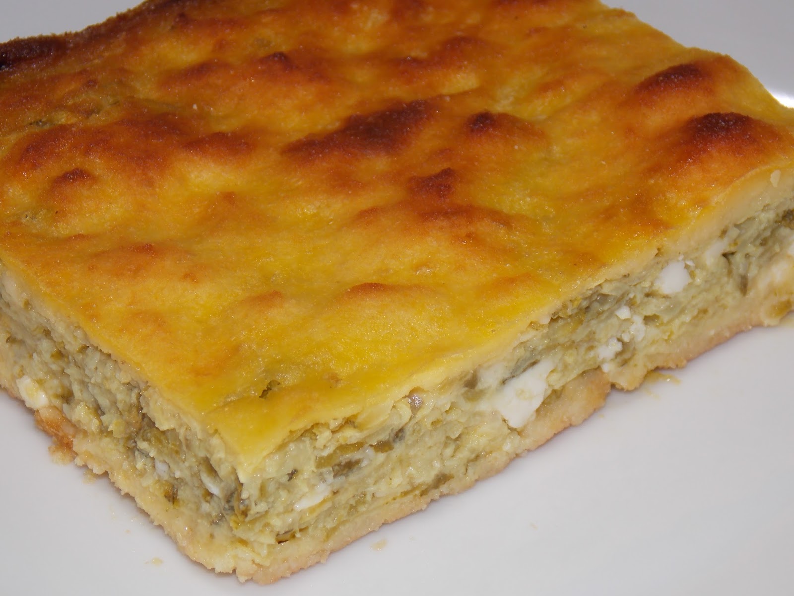Torta di zucchine e feta