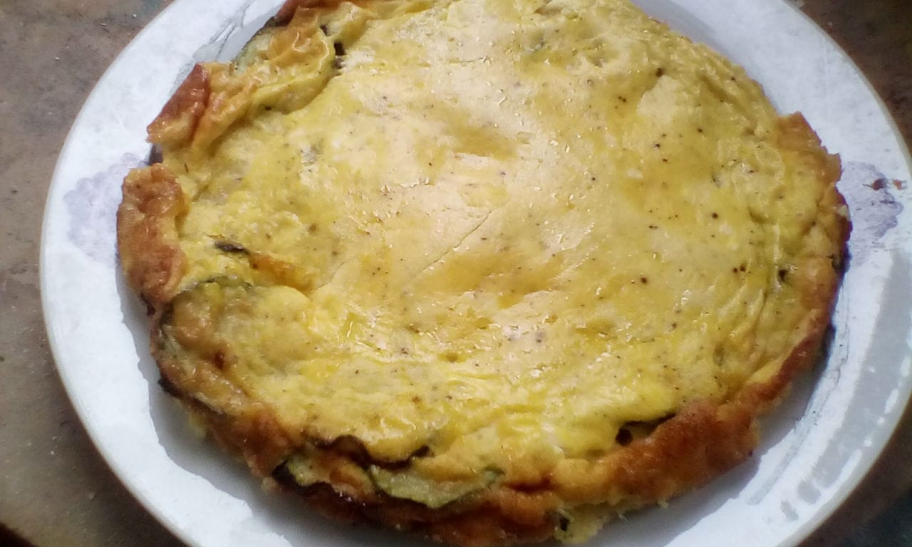 Torta di zucchine e ricotta