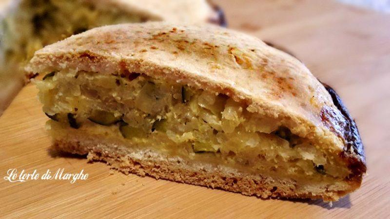 Torta di zucchine e riso alla sanremese