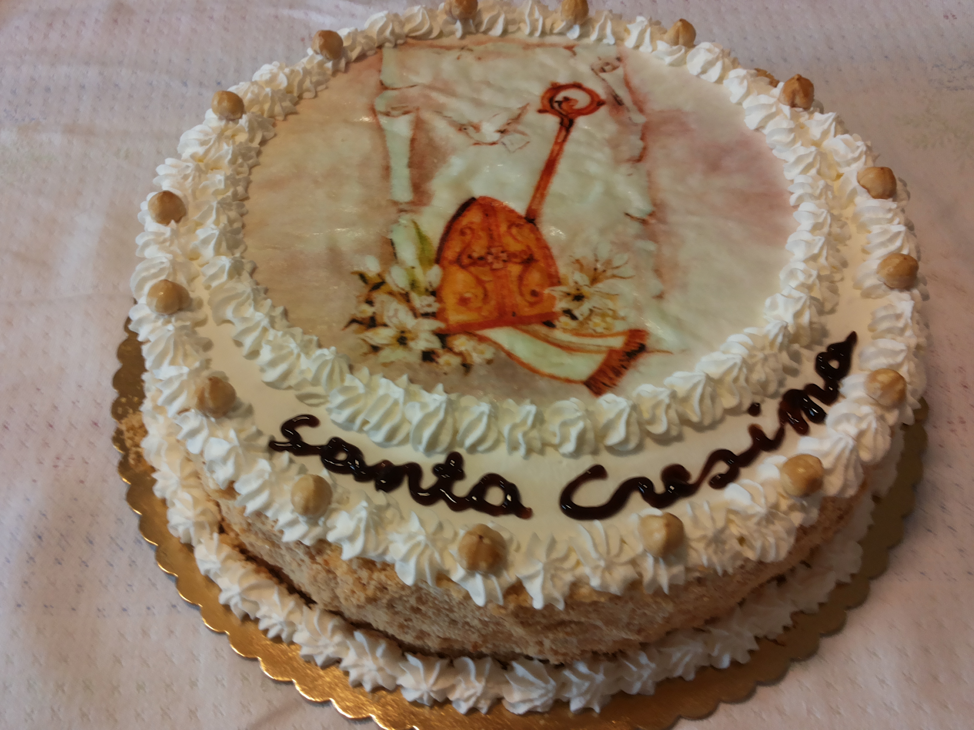 Torta diplomatica vaniglia e cioccolato
