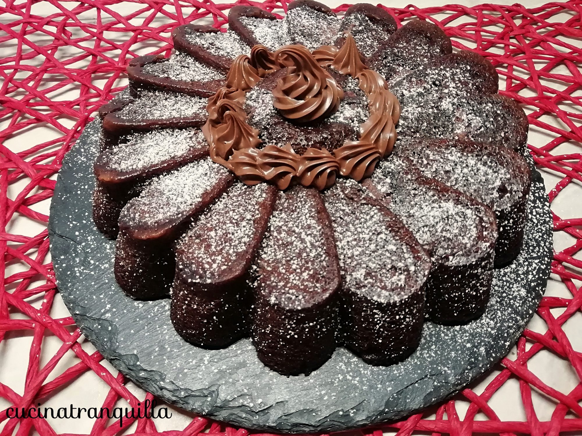 Torta espressa al cioccolato (cottura al microonde)