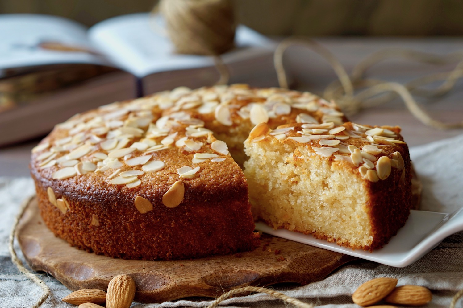 Torta facile alle mandorle