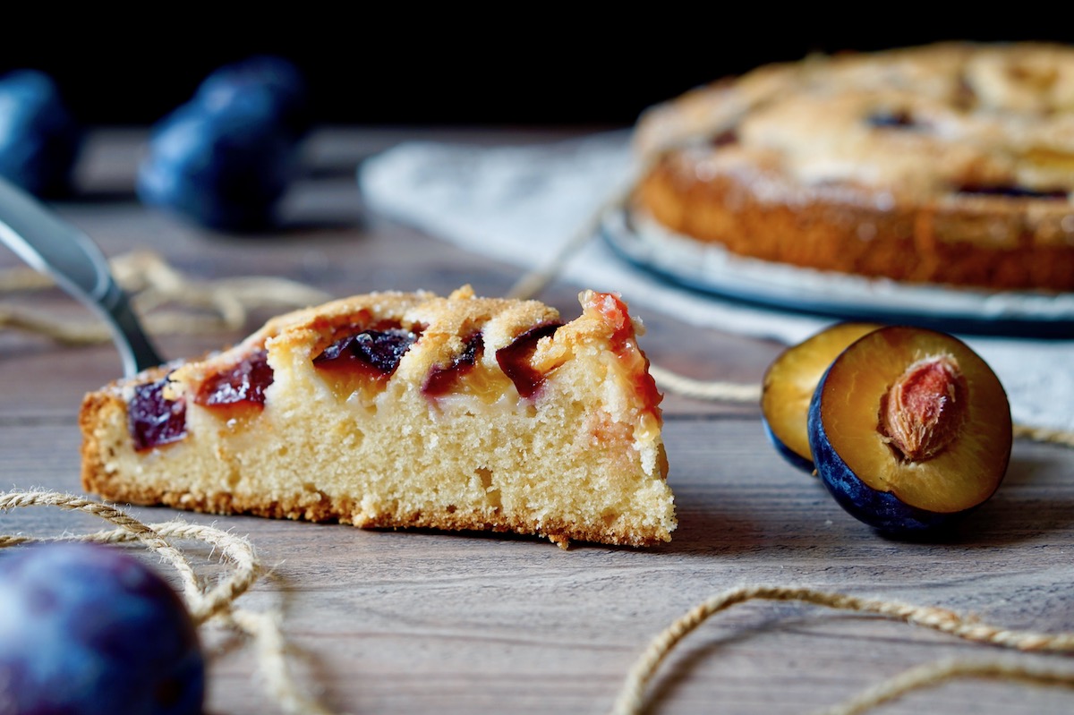 Torta facile alle prugne