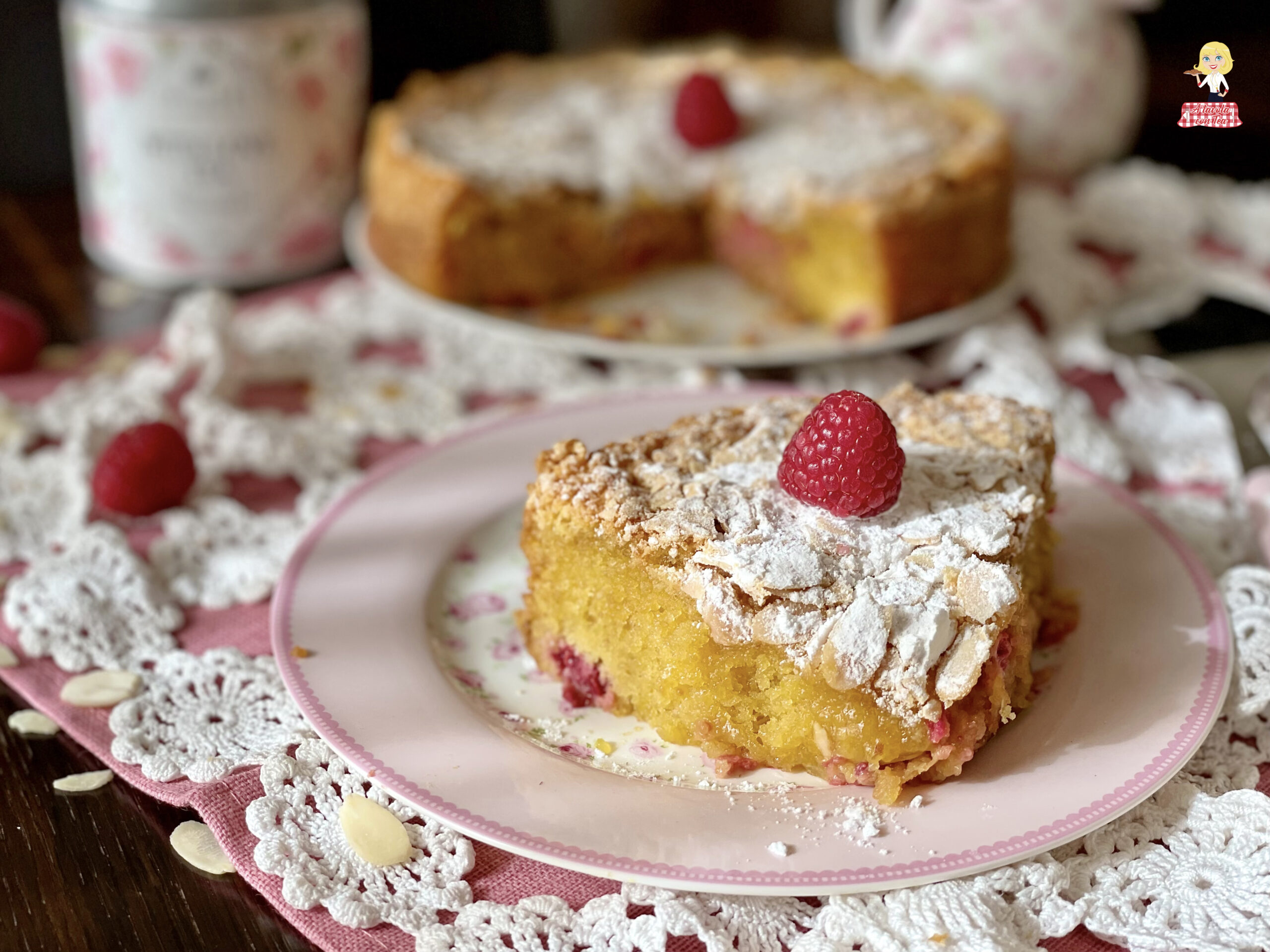 TORTA farina di MANDORLE e ARANCE