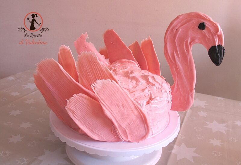 Torta fenicottero per celebrare la primavera e festeggiare il mio 36° compleanno