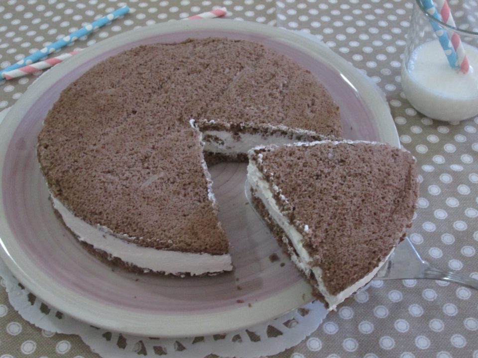 Torta fetta al latte
