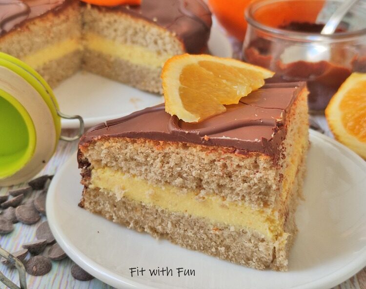 Torta fiesta fit light proteica low carb e senza zucchero