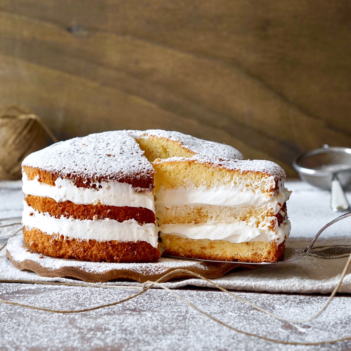 Torta fiocco di neve