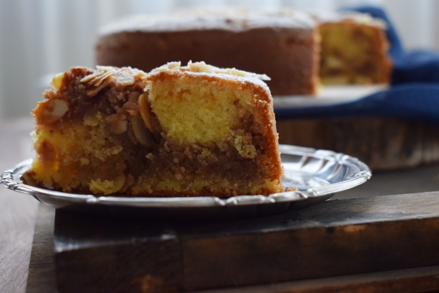Torta frangipane ai lamponi