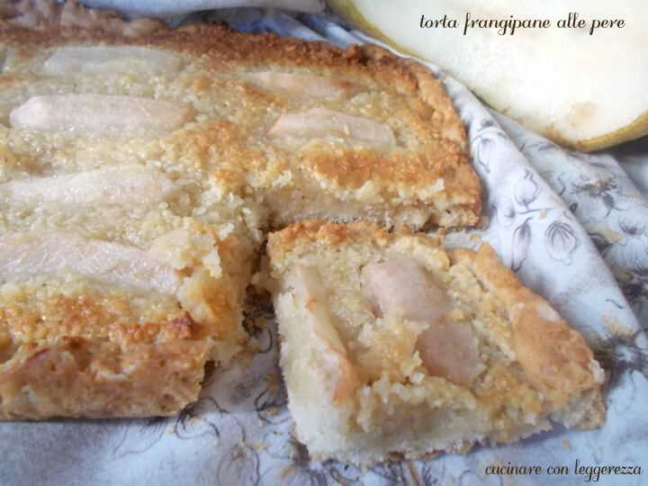 Torta frangipane alle pere