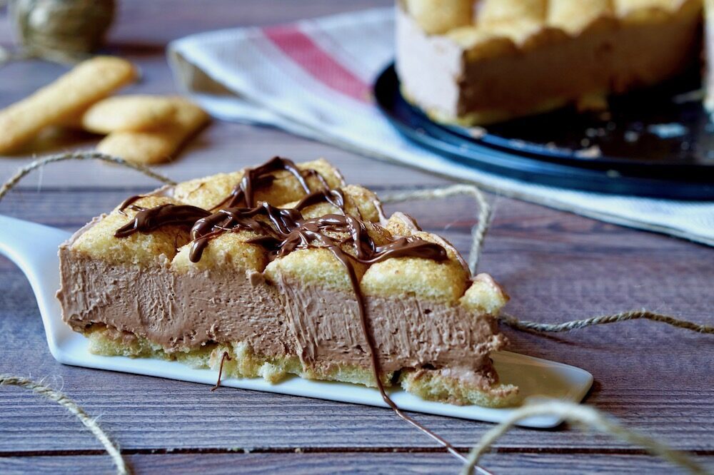 Torta fredda ai pavesini e nutella