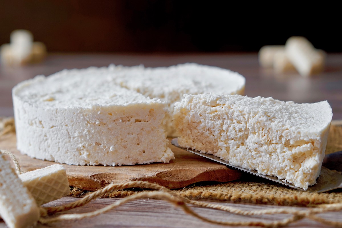 Torta fredda ai wafer e cocco