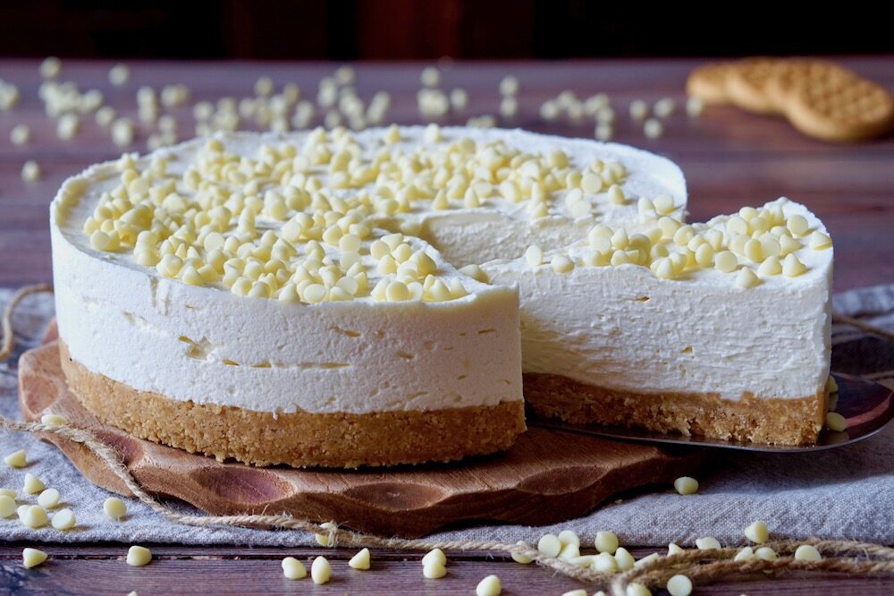 Torta Fredda al Cioccolato Bianco