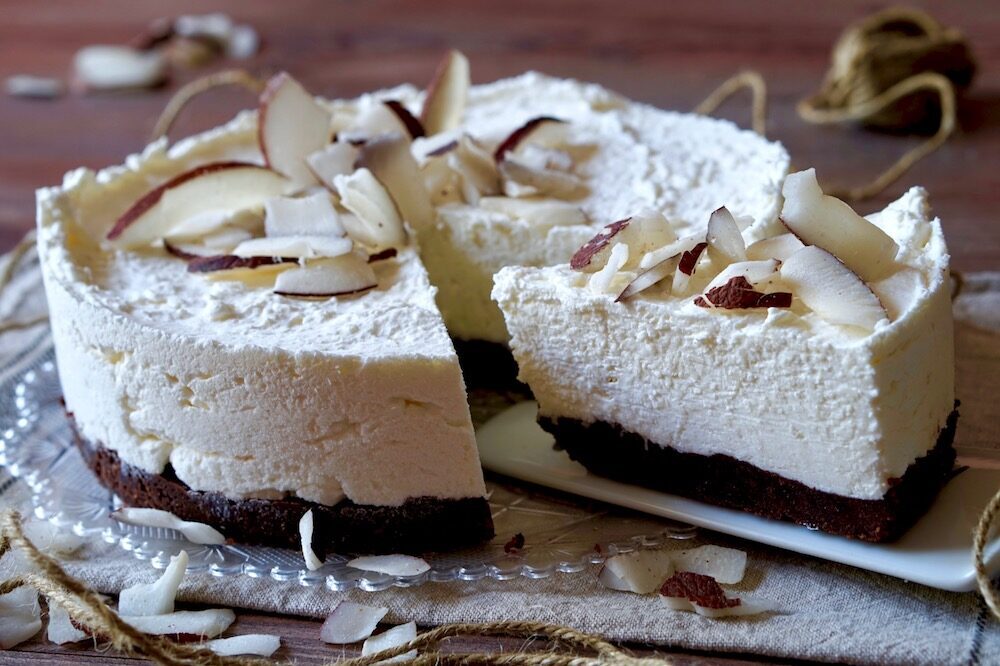 Torta fredda al cocco