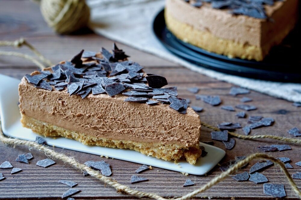 Torta fredda al mascarpone e cioccolato