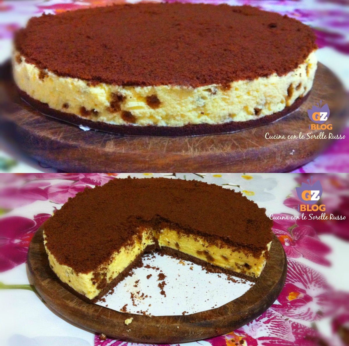 Torta fredda al tiramisù