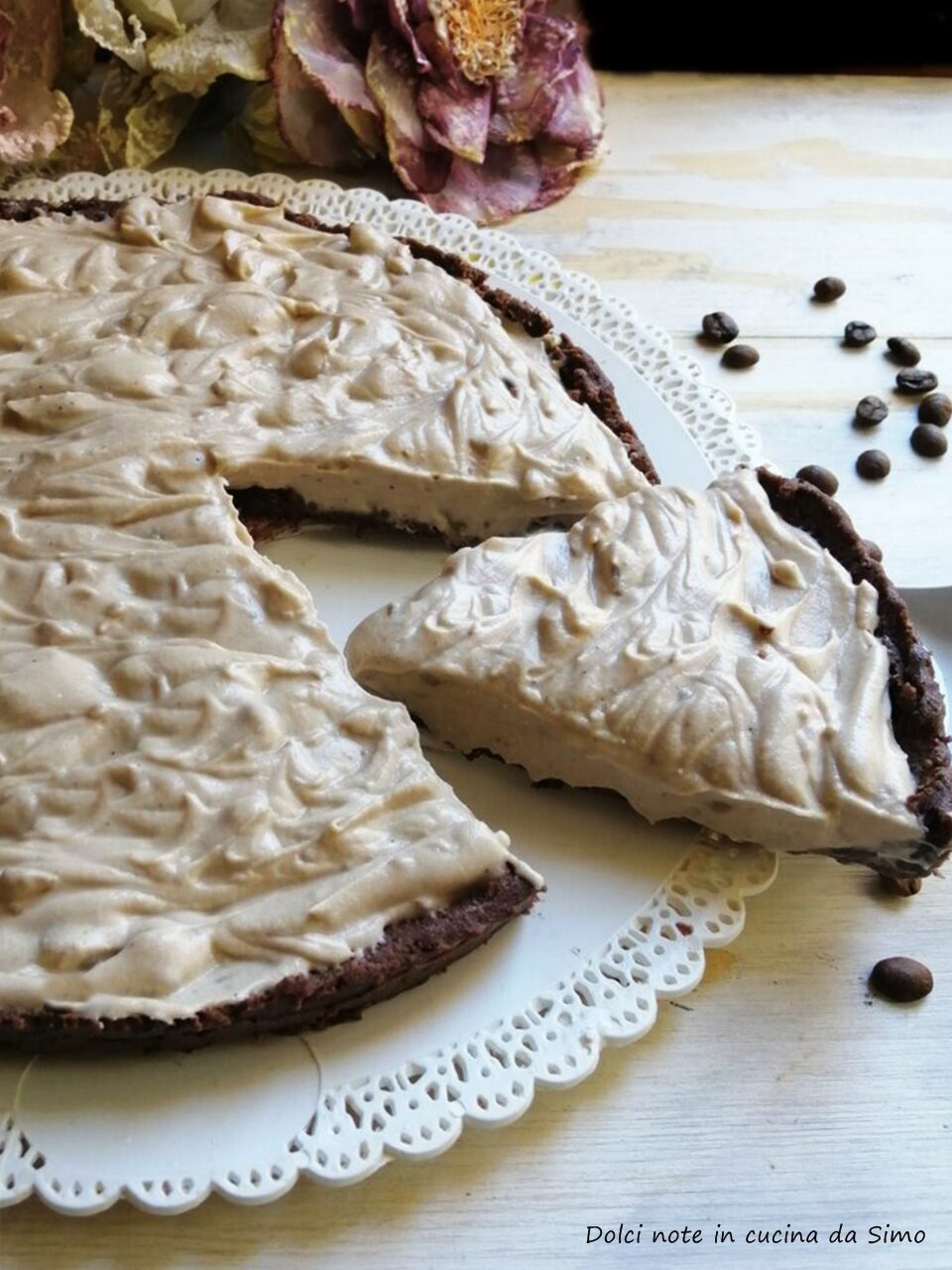 Torta fredda alla crema caffe’