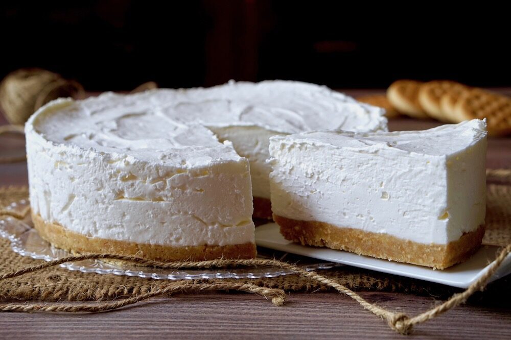 Torta fredda allo yogurt