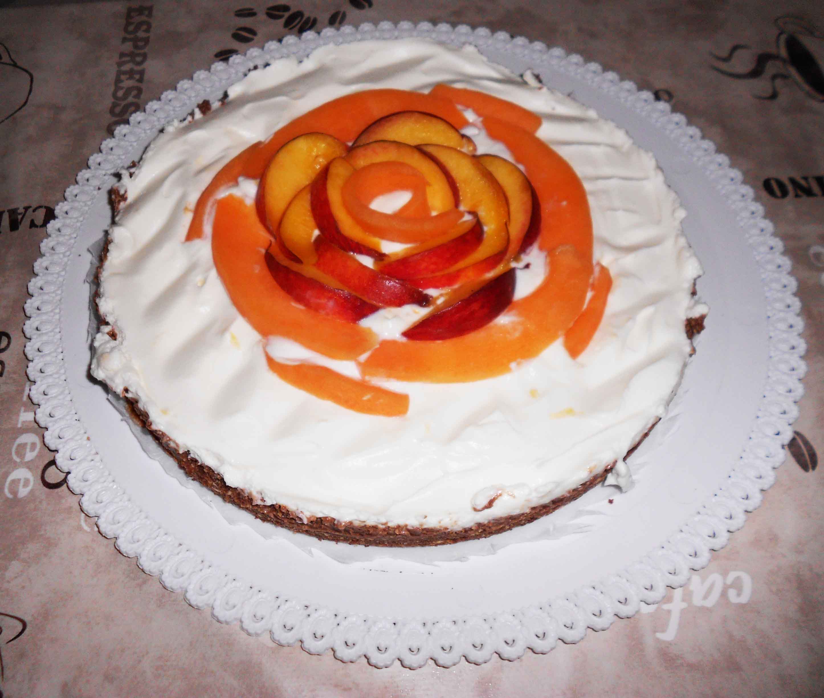 Torta fredda allo yogurt