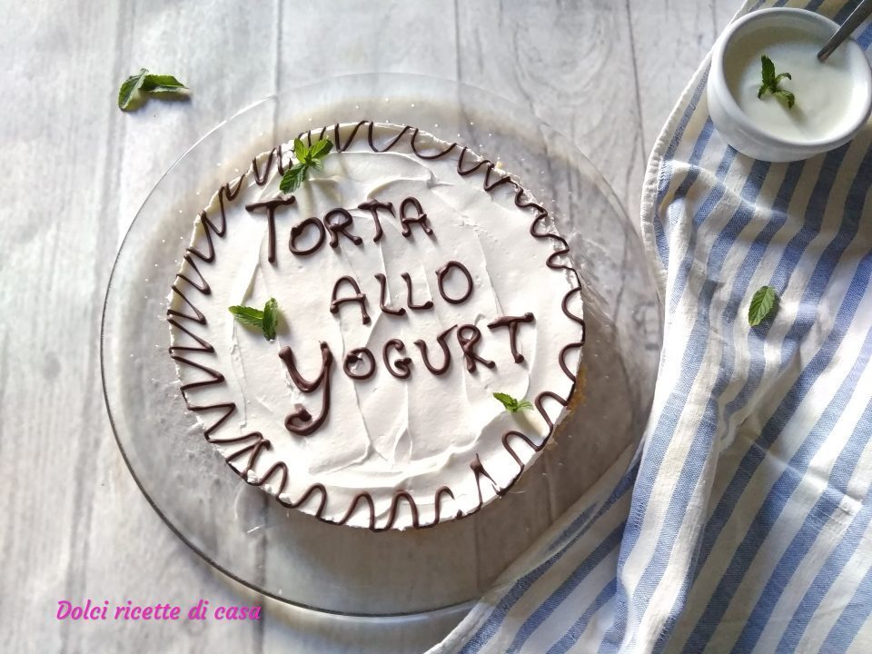 Torta fredda allo yogurt
