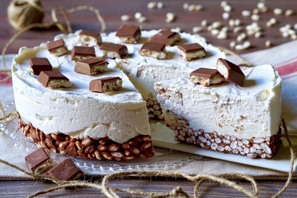 Torta fredda kinder cereali