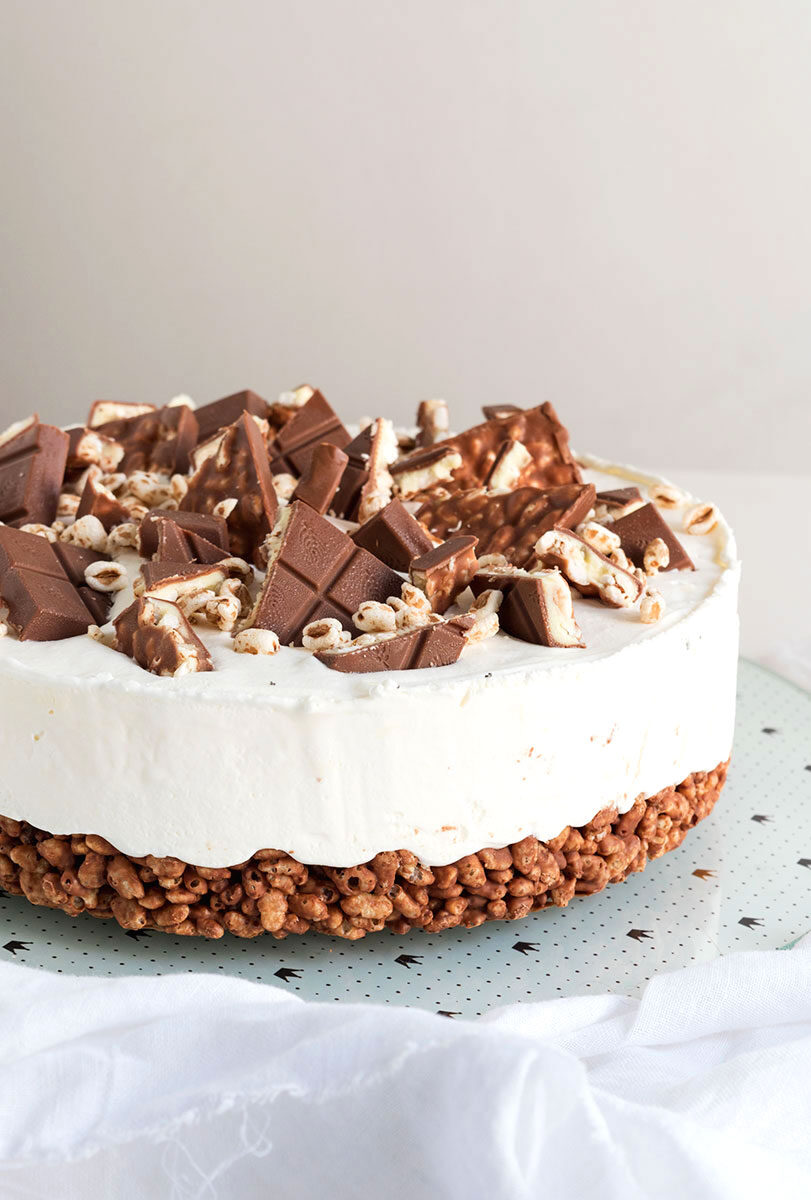 Torta fredda kinder cereali, una vera golosità!