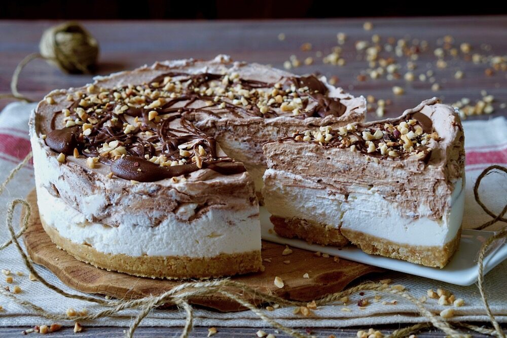 Torta Fredda Ricotta e Nutella