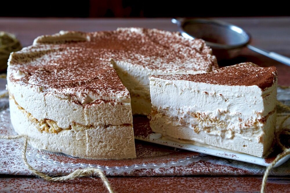 Torta gelato al caffè