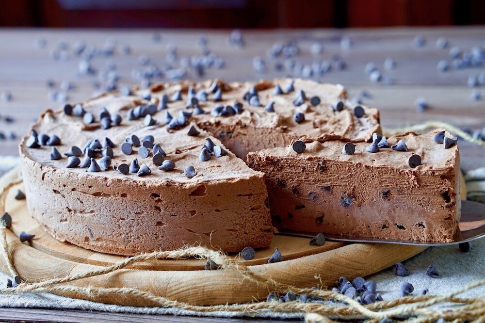 Torta gelato al cioccolato
