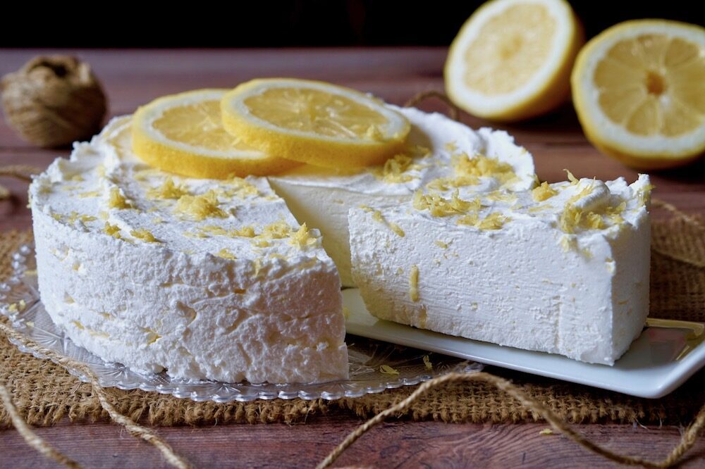 Torta gelato al limone